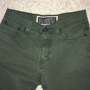 RARE Vintage Levi Green 5’10 Super Skinny jeans